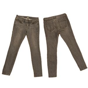 LOFT - Petite Gray Modern Skinny Jeans